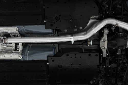 MBRP Cat Back Single Exit 3in T304 Burnt Tip for Subaru WRX 2.4L