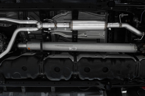 MBRP Dual Cat-Back 4in Single Side T304 for Toyota Tundra 3.5L