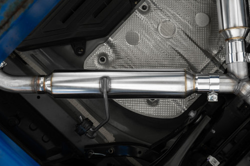 MBRP Axle-Back for Kia Forte GT 2022-2023 1.6L Turbo 2.5in Dual Split Rear w/ Quad Carbon Tips
