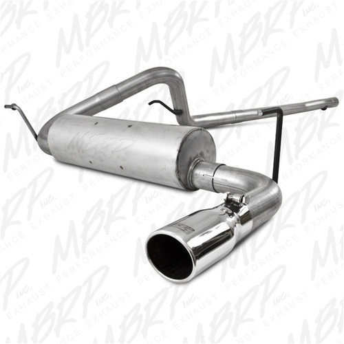 MBRP Cat Back Single for Jeep Wrangler 4dr 3.8L V6