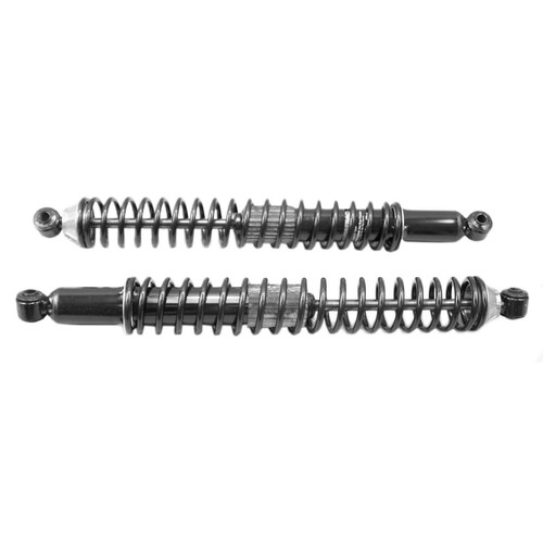 Load Adjusting Rear Suspension Shock Absorber and Coil Spring Assembly Pack of 2 58638 - front view