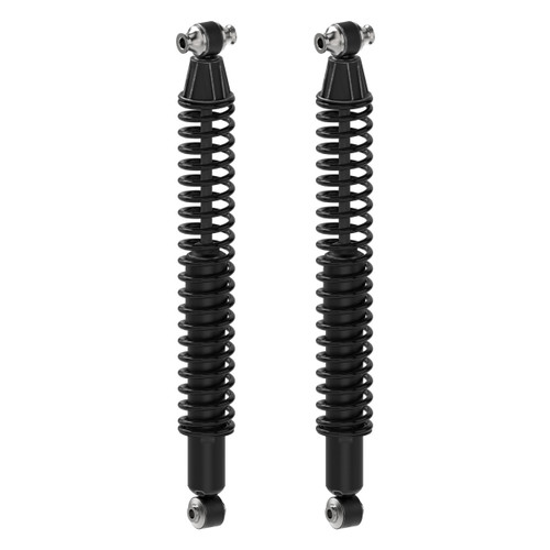 Load Adjusting Rear Suspension Shock Absorber and Coil Spring Assembly Pack of 2 58656 - angled view