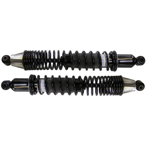 Load Adjusting Rear Suspension Shock Absorber and Coil Spring Assembly Pack of 2 58657 - angled view