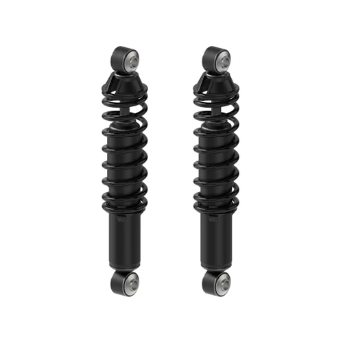 Load Adjusting Rear Suspension Shock Absorber and Coil Spring Assembly Pack of 2 58640 - angled view