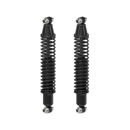Load Adjusting Rear Suspension Shock Absorber and Coil Spring Assembly Pack of 2 58658 - angled view