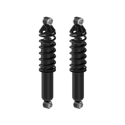 Load Adjusting Rear Suspension Shock Absorber and Coil Spring Assembly Pack of 2 58578 - angled view