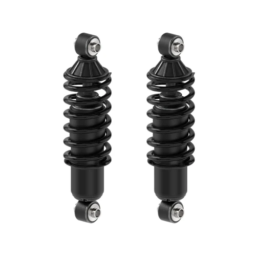Load Adjusting Rear Suspension Shock Absorber and Coil Spring Assembly Pack of 2 58648 - angled view