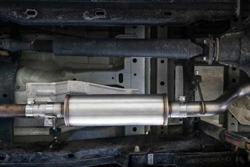 MBRP Cat Back Dual Split Rear Exit 3in AL 4in Tips for Ford Ranger 2.3L