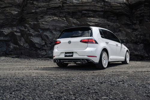 MBRP Cat Back for VW Golf R MK7 3in w/ Carbon Fiber Tips - T304