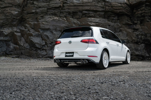 MBRP Cat Back for VW Golf R MK7 3in w/ Carbon Fiber Tips - T304