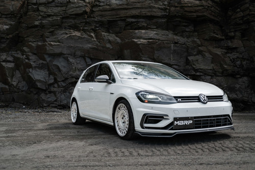 MBRP Cat Back for VW Golf R MK7 3in w/ Carbon Fiber Tips - T304
