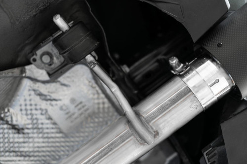 MBRP Cat Back Dual Split Rear Exit 3in CF Tips for VW Jetta GLI T304