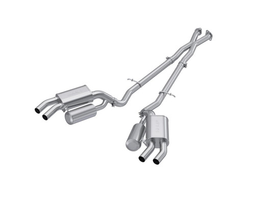 MBRP Cat Back Dual Rear Exit for Kia Stinger 3.3L RWD/AWD - 2.5in Exhaust without Tips