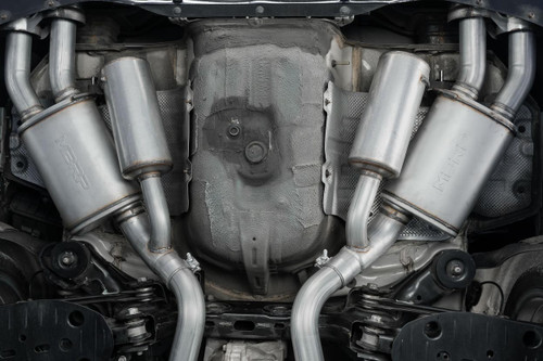 MBRP Cat Back Dual Rear Exit for Kia Stinger 3.3L RWD/AWD - 2.5in Exhaust without Tips
