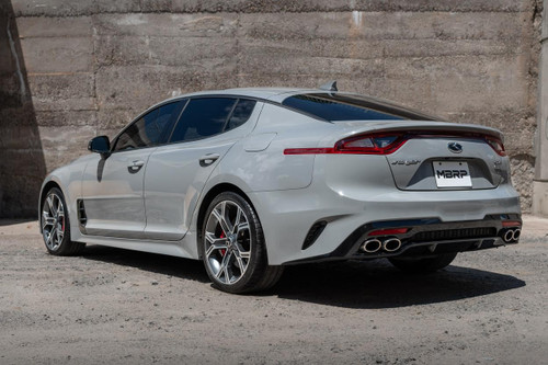 MBRP Cat Back Dual Rear Exit for Kia Stinger 3.3L RWD/AWD - 2.5in Exhaust without Tips