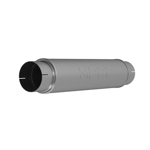 MBRP Universal Muffler Exhaust for 5in Inlet/Outlet - 24in Body, 31in Overall Aluminized