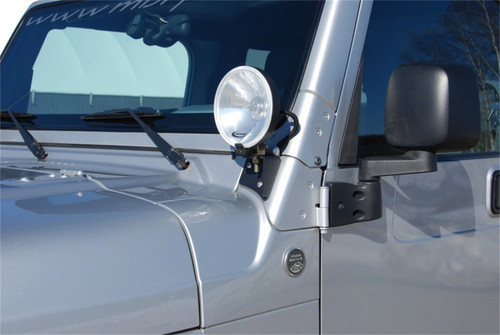 MBRP Windshield Light Bracket for Jeep Wrangler TJ 97-06