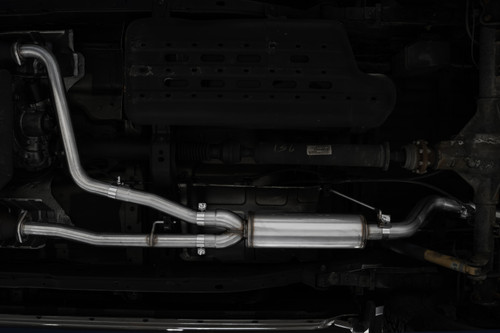 MBRP Cat-Back Street Profile Exhaust for Nissan Frontier 3.8L - 3in Tip T304 Stainless Steel
