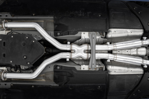 MBRP Cat-Back for Infiniti Q60 3.0L RWD/AWD 3in Dual Split Rear Street w/ 4.5in OD Tips - T304