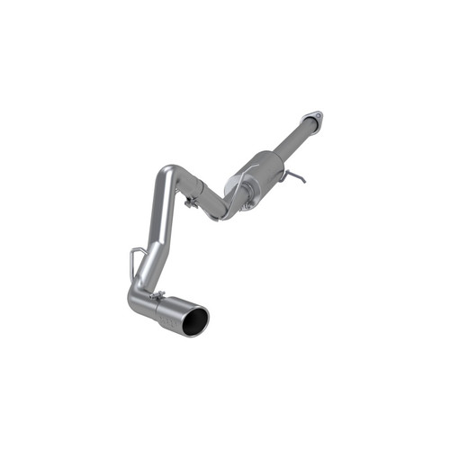 MBRP Cat Back Exhaust for Chevrolet Silverado 1500 4.8/5.3L - Single Side Next Gen CC EC 66 Bed