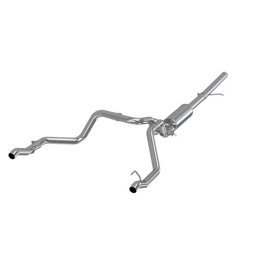 MBRP Cat Back Exhaust for Chevrolet Silverado 1500 4.3L/5.3L - Dual Rear Exit Aluminized
