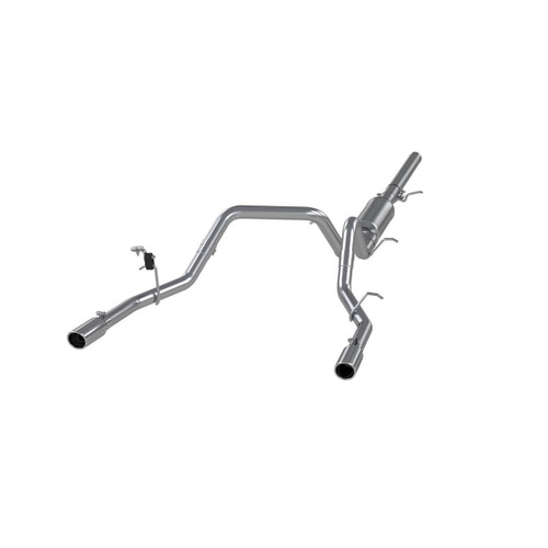 MBRP Cat Back Exhaust for Chevrolet/GMC 1500 Silverado/Sierra 4.3L V6/5.3L V8 - Dual Split Rear Aluminum