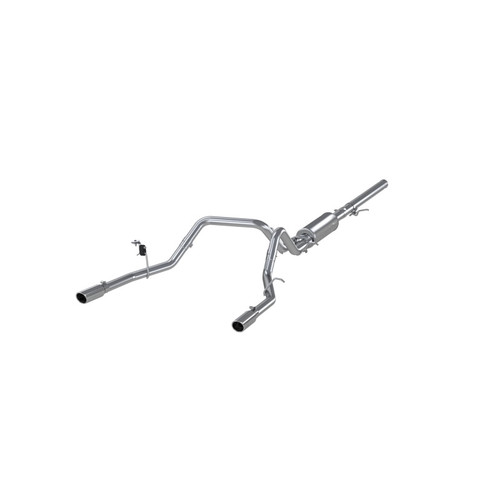 MBRP Cat Back Exhaust for Chevrolet/GMC 1500 Silverado/Sierra 4.3L V6/5.3L V8 - Dual Split Rear T409 Stainless Steel