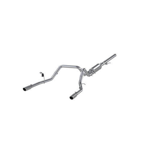 MBRP Cat Back Exhaust for Chevrolet/GMC 1500 Silverado/Sierra 4.3L V6/5.3L V8 - Dual Split Rear T409 Stainless Steel
