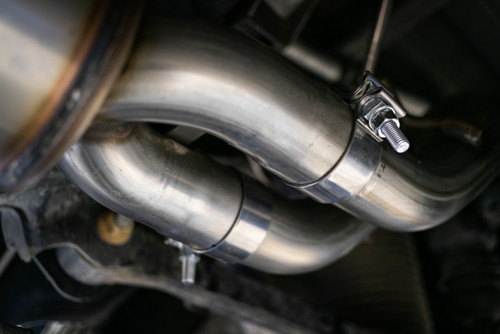 MBRP Cat Back Exhaust for RAM 1500 5.7L - Dual Split Rear 4.5in Tip Black Coated