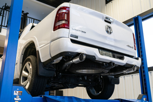 MBRP Cat Back Exhaust for RAM 1500 5.7L - Dual Split Rear 4.5in Tip Aluminum