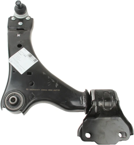 Control Arm with rubber mount and ball joint 38844 - angled view