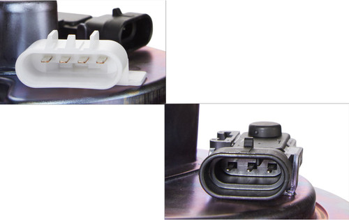 Spectra Premium Fuel Pump Module Assembly SP6653M - connector view