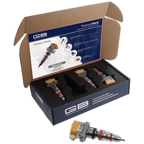 Reman Diesel Fuel Injector - 4 Pack for 1994-1997 Ford/International (F-59 Commercial Stripped Chassis, 1552SC, 1652SC, 1652UPS) 722-5014PK