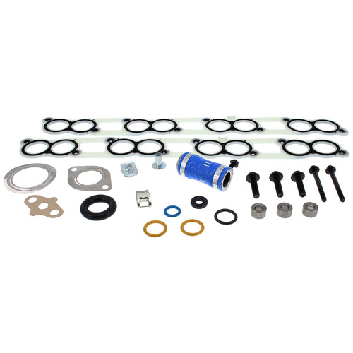 Exhaust Gas Recirculation (EGR) Cooler Gasket Kit for 2004-2010 International/Ford (3300, 3200, 1652SC, CXT) 522-027