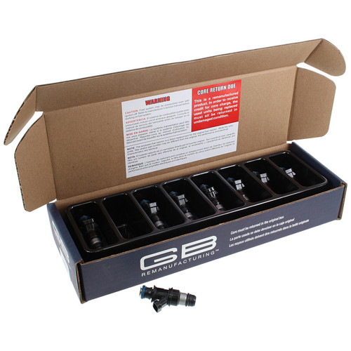 Reman Multi Port Fuel Injector - 8 Pack for 2001-2007 Isuzu/GMC/Chevrolet (Ascender, Envoy XUV, Envoy XL, Trailblazer EXT) 832-111808PK
