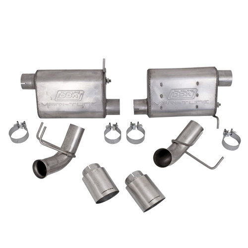 BBK Vari-Tune Axle-Back Exhaust Kit for 11-14 Mustang GT (Stainless Steel)