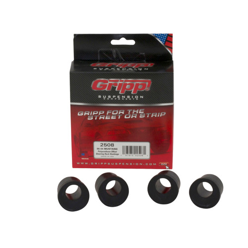 BBK Offset Polyurethane Steering Rack Bushings for 86-04 Mustang (4pc)