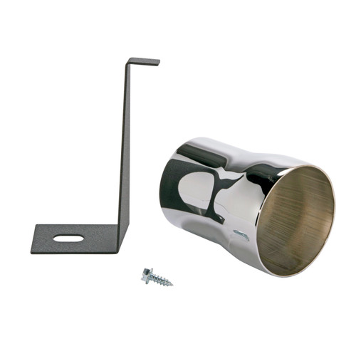 BBK Cold Air Kit Adapter - Chrome for 86-88 Mustang
