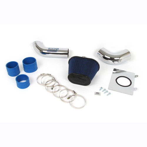BBK Cold Air Intake Kit - Fenderwell Style, Chrome Finish for 86-93 Mustang 5.0