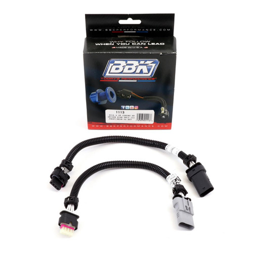 BBK O2 Sensor Extensions (AUTO ONLY Drivers Side 1 Front & 1 Rear) for 16-20 Chevrolet Camaro 6.2L SS