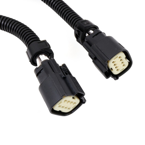 BBK 6 Pin Front O2 Sensor Wire Harness Extensions 12 (pair) for 05-20 Dodge Hellcat 6.2L