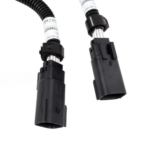 BBK 6 Pin Front O2 Sensor Wire Harness Extensions 12 (pair) for 05-20 Dodge Hellcat 6.2L