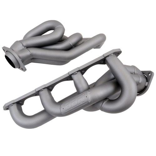 BBK Shorty Tuned Length Exhaust Headers 1-5/8 Titanium Ceramic for 86-93 Mustang 5.0
