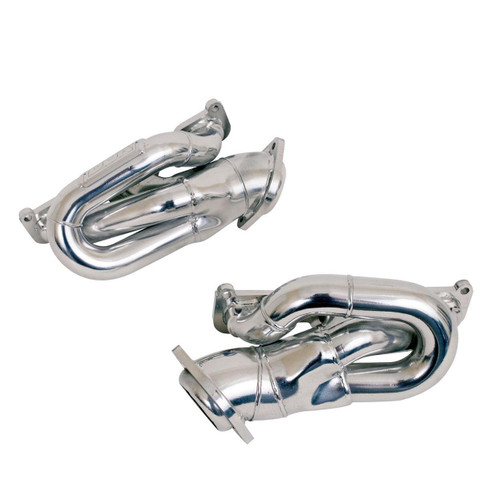 BBK Shorty Tuned Length Headers 1-5/8 Silver Ceramic for 11-15 Ford Mustang 3.7L (CARB EO 11-14 Only)
