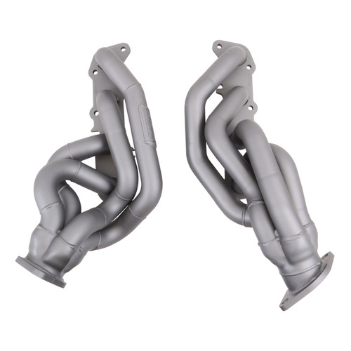 BBK Shorty Tuned Length Exhaust Headers 1-5/8 Titanium for 11-14 Mustang GT