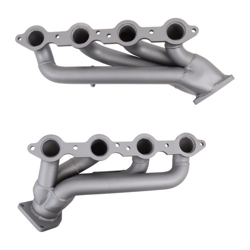 BBK Shorty Tuned Length Exhaust Headers 1-3/4 Titanium Ceramic for 99-04 GM Truck SUV 6.0