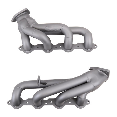 BBK Shorty Tuned Length Exhaust Headers 1-3/4 Titanium Ceramic for 99-04 GM Truck SUV 6.0