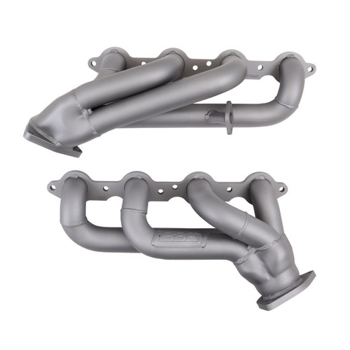 BBK Shorty Tuned Length Exhaust Headers 1-3/4 Titanium Ceramic for 99-04 GM Truck SUV 6.0