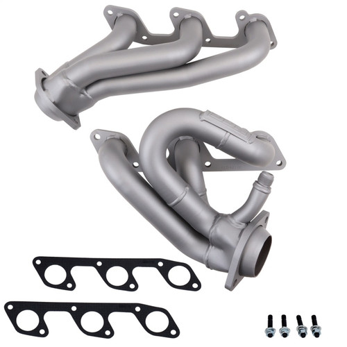 BBK Shorty Tuned Length Exhaust Headers 1-5/8 Titanium Ceramic for 05-10 Mustang 4.0 V6