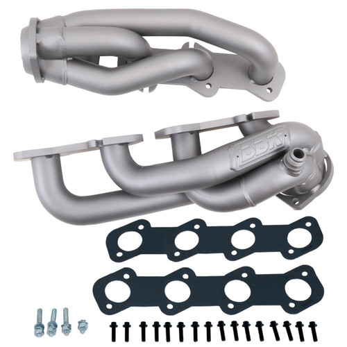 BBK Shorty Tuned Length Exhaust Headers 1-5/8 Titanium Ceramic for 97-03 Ford F Series Truck 4.6